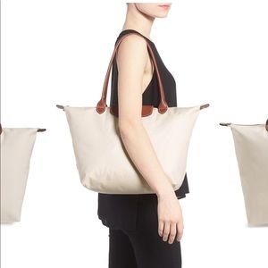Longchamp Le Pliage Large Nylon Shoulder Tote NWOT